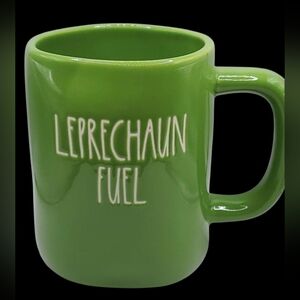 Rae Dunn Green Leprechaun Fuel Artisan Mug